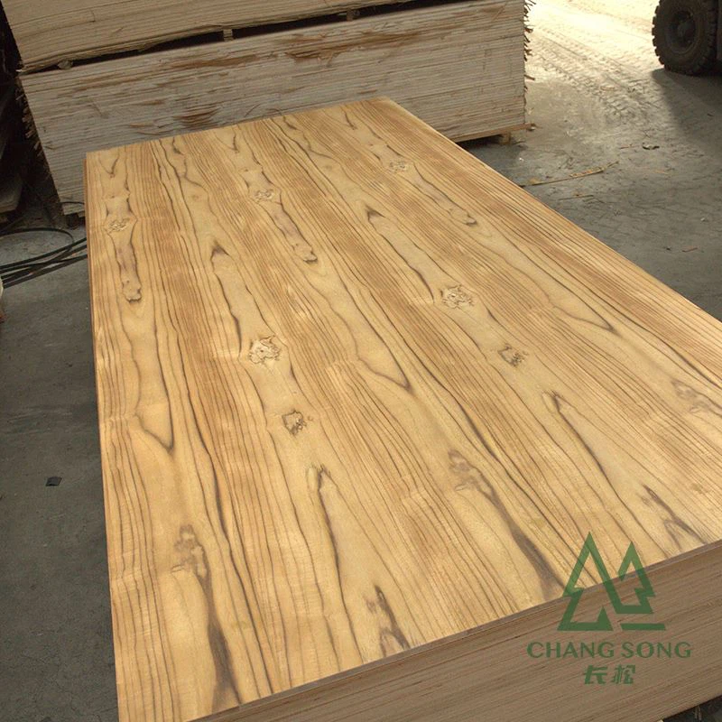 NATURAL TEAK FACED PLYWOOD